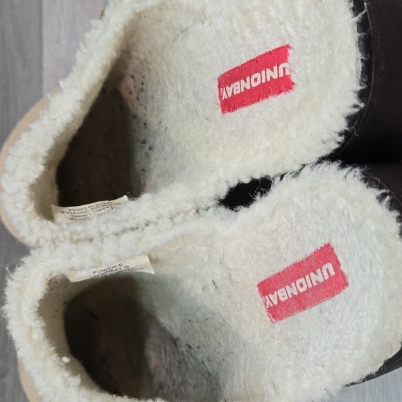 Vintage Unionbay Y2K Power Leather Insulated Mary Jane PlatformMule shoes sz 11 - Picture 7 of 12